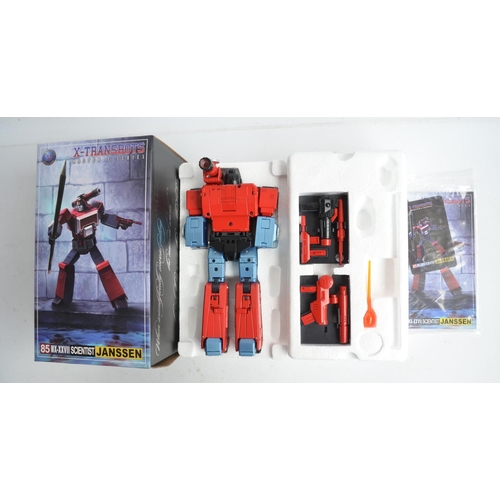 220 - Collection of seven X-Transbot Master X and Master Mini Series Transformer models to include MX-XXVI... 