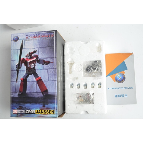 220 - Collection of seven X-Transbot Master X and Master Mini Series Transformer models to include MX-XXVI... 