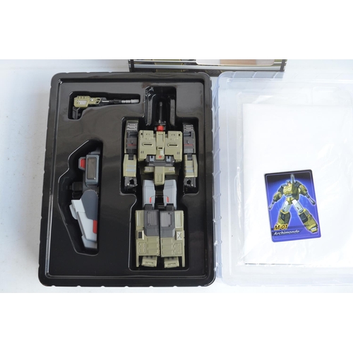 222 - Five boxed Stellar Warrior Transformer models from Unique Toys to include M-01 'Archimonde' (9