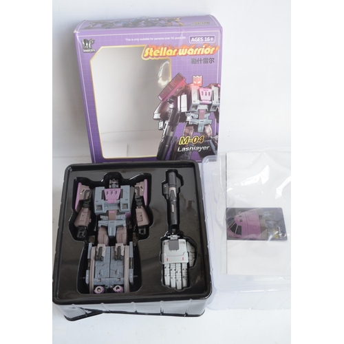 222 - Five boxed Stellar Warrior Transformer models from Unique Toys to include M-01 'Archimonde' (9