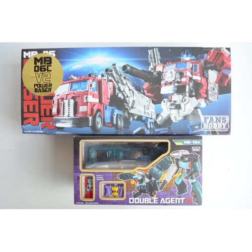 225 - Two Transformer action figures from Fans Hobby to include MB-06C 'Power Baser' V2 (box unopened/fact... 