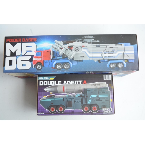 225 - Two Transformer action figures from Fans Hobby to include MB-06C 'Power Baser' V2 (box unopened/fact... 