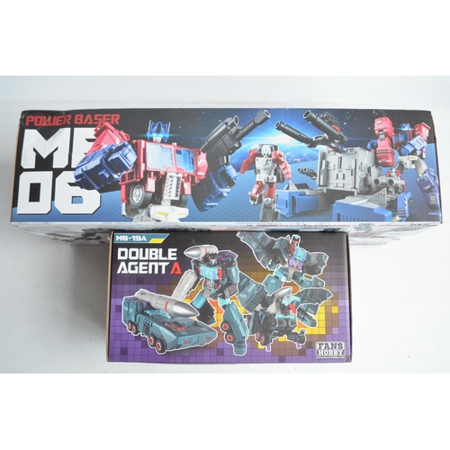 225 - Two Transformer action figures from Fans Hobby to include MB-06C 'Power Baser' V2 (box unopened/fact... 