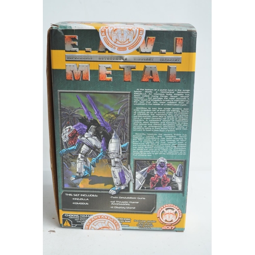 228 - KFC (Keith's Fantasy Models) EAVI Metal P-10A Kingzilla action Transformer model (approx figure heig... 