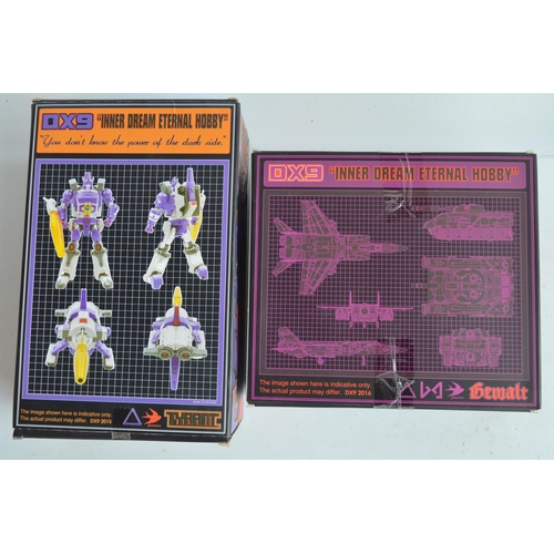 237 - Two Transformers action figures from Digital Xtal 9 Toys (Dx9/Freeman) to include D-07 Destructicon ... 