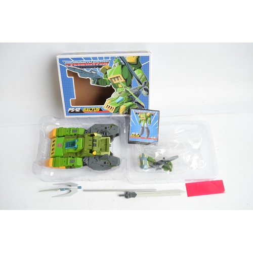 239 - Three Ocular Max Perfection series diecast Transformer action figures to include PS-01 'Sphinx' (6.5... 