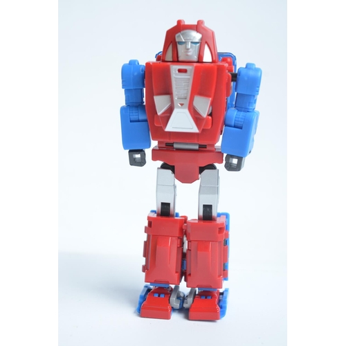 240 - Six Transformer action figures from Badcube Justice Force Robots Old Timer Series to include OTS-01 ... 