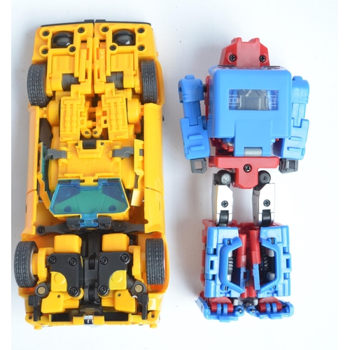 240 - Six Transformer action figures from Badcube Justice Force Robots Old Timer Series to include OTS-01 ... 