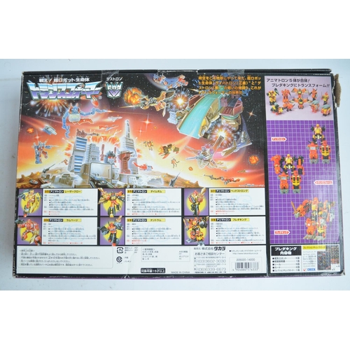 242 - Collection of Transformers action figure models to include large Takara Predacons D-78 multi figure ... 