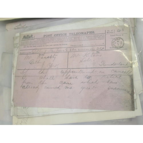 684 - Large collection  of C19th/20th receipts and invoices, the vast majority having stamps, predominantl... 