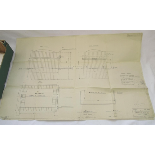 685 - Mixed collection of Railway related, National Coal Board and other schematics/diagrams (8) and ephem... 