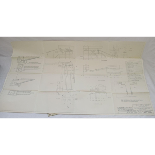 685 - Mixed collection of Railway related, National Coal Board and other schematics/diagrams (8) and ephem... 