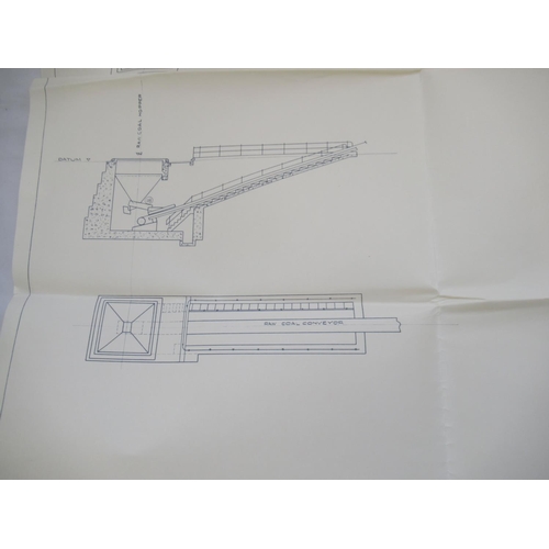 685 - Mixed collection of Railway related, National Coal Board and other schematics/diagrams (8) and ephem... 