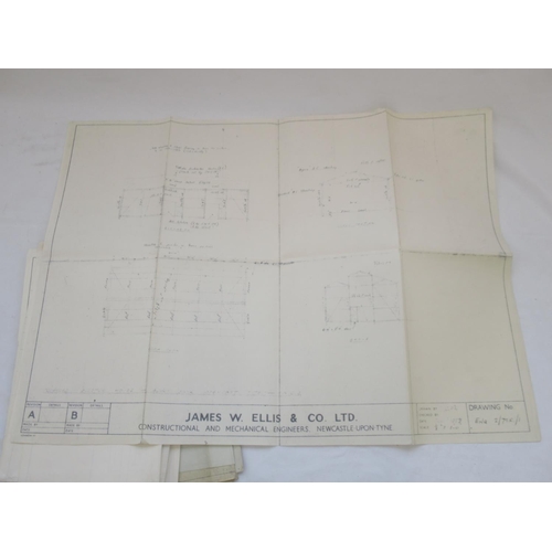 685 - Mixed collection of Railway related, National Coal Board and other schematics/diagrams (8) and ephem... 