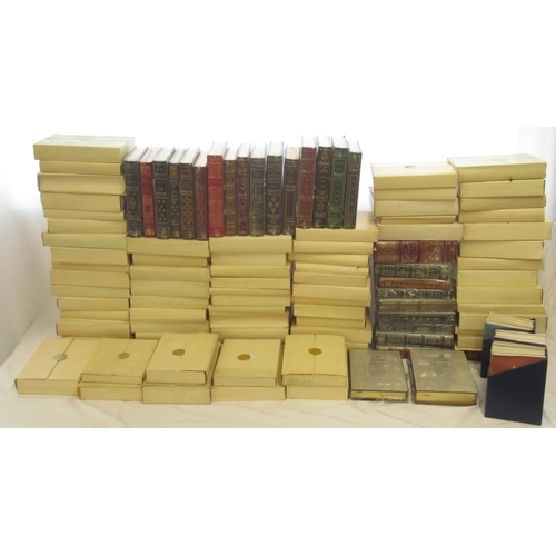 717 - Large collection of approx. 100 Franklin Library books in original packaging, with 74 Notes from the... 