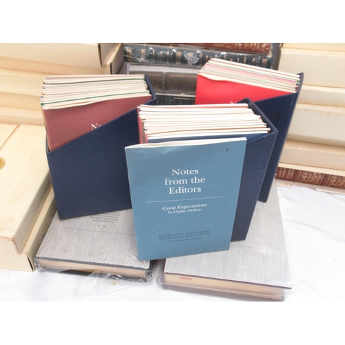 717 - Large collection of approx. 100 Franklin Library books in original packaging, with 74 Notes from the... 