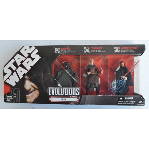 101 - Three Hasbro Star Wars multi figure Evolutions series 4