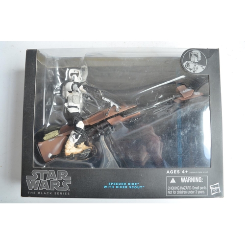 104 - Four boxed Hasbro Black Series 6