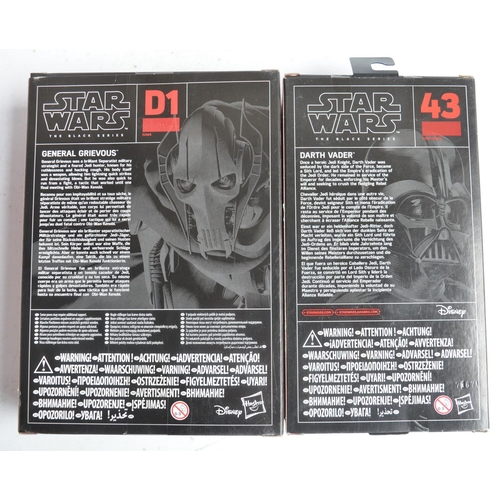 104 - Four boxed Hasbro Black Series 6