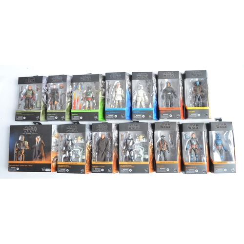 105 - Fourteen boxed Hasbro Star Wars Black Series 6