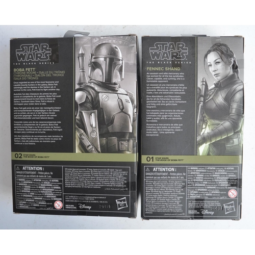 105 - Fourteen boxed Hasbro Star Wars Black Series 6