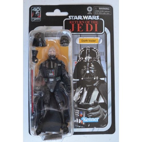 106 - Collection of modern Hasbro and Kenner/Hasbro Star Wars themed action figures and sets to include Sh... 