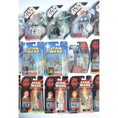 107 - Twenty One Hasbro Star Wars action figure sets (all in the 3