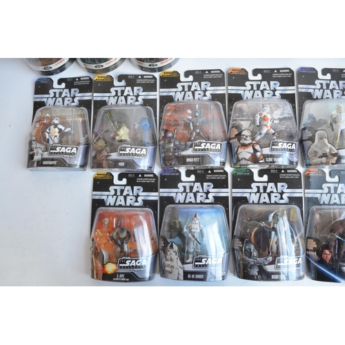 108 - Collection of Star Wars action figure sets to include 11x Hasbro Saga Collection 4