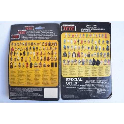 110 - Collection of early 1980's Star Wars models and action figures to include a boxed Palitoy Return Of ... 