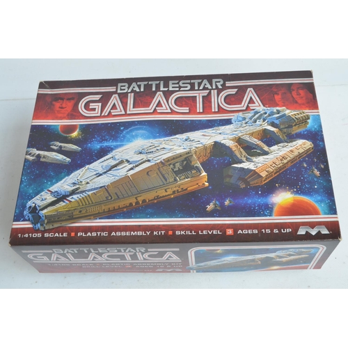 118 - Rare Moebius 1/4105 scale Battlestar Galactica model kit with Moebius decal upgrade set. Some sprue ... 