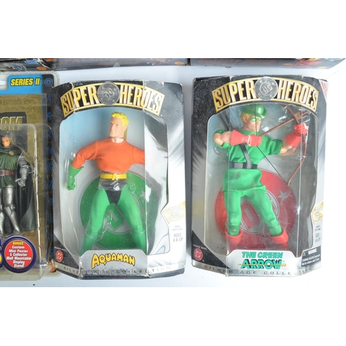 116 - Collection of boxed super hero action figures from Toybiz and Hasbro to include 5x Toybiz Famous Cov... 