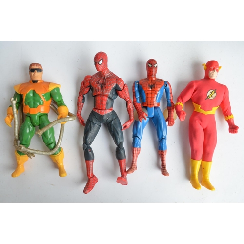 117 - Collection of superhero action figures (most approx height 8