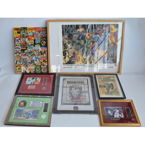 121 - Collection of prints and limited edition film still presentation sets to include Monty Python The Li... 