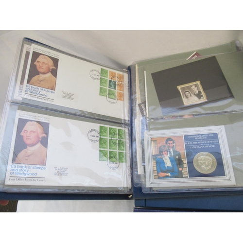 640 - Mixed collection of GB and International stamps, FDCs and cigarette cards, loose and in albums