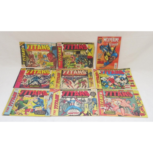 130 - Marvel Comics - large collection of Marvel comics and books to inc. The Marvel Vault, Darkhawk, Cage... 