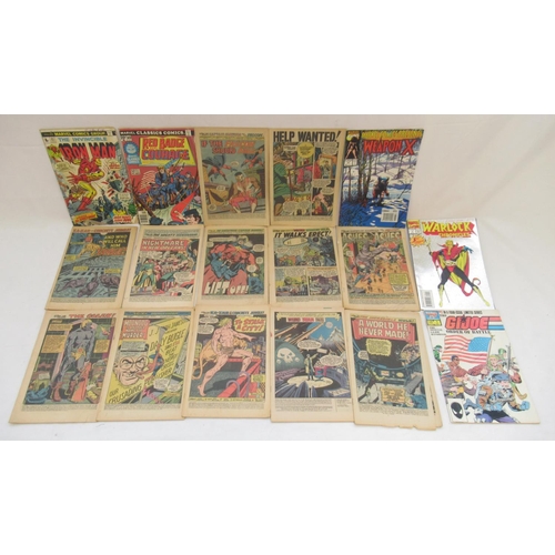 130 - Marvel Comics - large collection of Marvel comics and books to inc. The Marvel Vault, Darkhawk, Cage... 