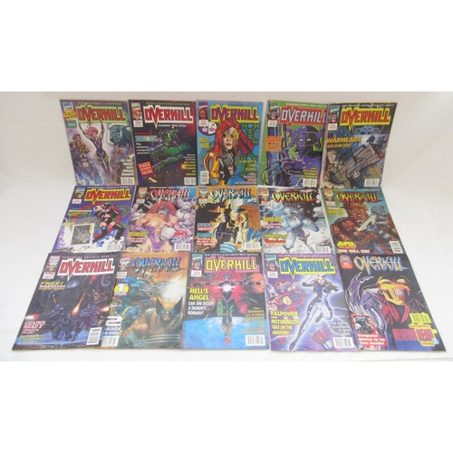 130 - Marvel Comics - large collection of Marvel comics and books to inc. The Marvel Vault, Darkhawk, Cage... 