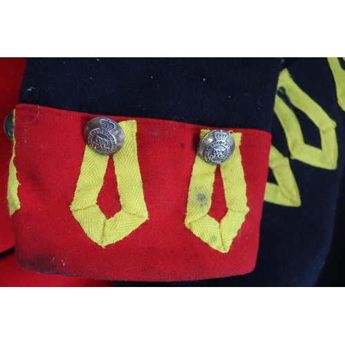 1360 - Re-enactors Royal Horse Artillery Drivers Tunic with brass buttons. Size 'L'