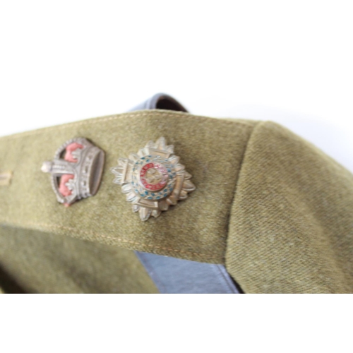 1375 - Lieutenant Colonel WWII period service dress uniform, Jacket, trousers, Sam Brown, shirt and tie. Wi... 