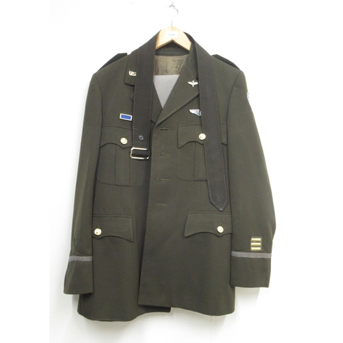 1338 - US Army Air force uniform with trousers, W50cm