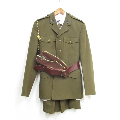 1341 - Auxiliary Territorial Service women's uniform, with shirt and tie, accompanying skirt and an ATS sid... 