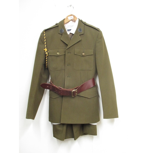 1341 - Auxiliary Territorial Service women's uniform, with shirt and tie, accompanying skirt and an ATS sid... 