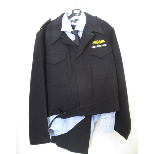 1351 - Air Transport Auxiliary uniform (W53cm), complete with cap and trousers and with shirt and tie