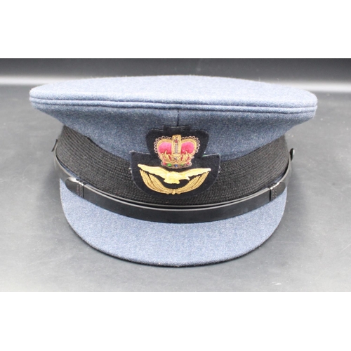 1357 - R.A.F. Navigators Officers Tropical Uniform. With Rank and insignia. Cap,  Jacket 40