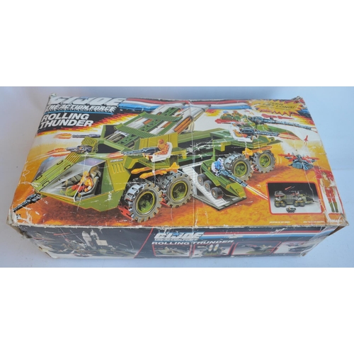 255 - Four boxed vintage G.I.Joe Action Force play sets to include large Transportable Tactical Battle Pla... 