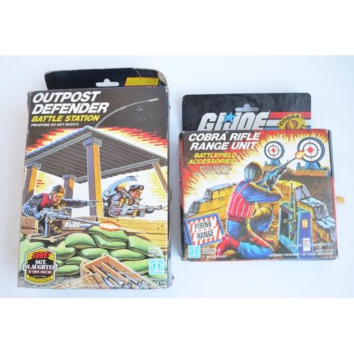 255 - Four boxed vintage G.I.Joe Action Force play sets to include large Transportable Tactical Battle Pla... 