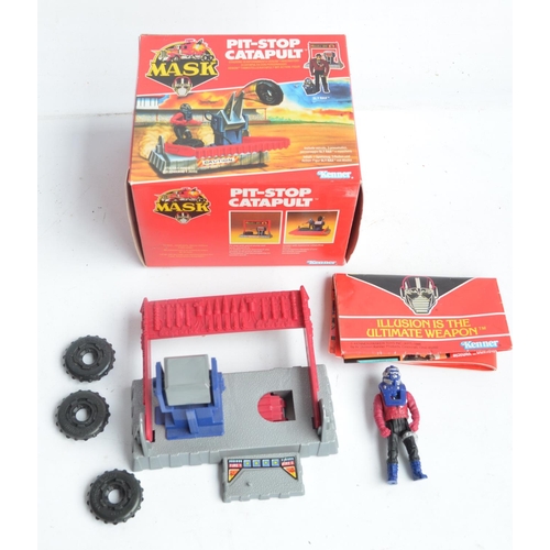 257 - Collection of vintage Kenner Mask action figures and play sets to include Switchblade, Volcano, Goli... 