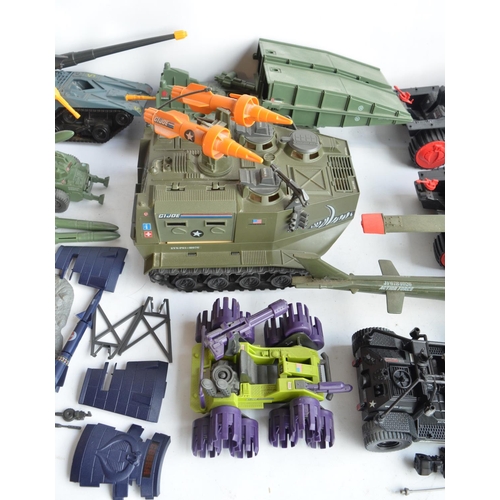 259 - Extensive collection of Hasbro G.I.Joe Action Force models, action figures and loose parts, all A/F.... 