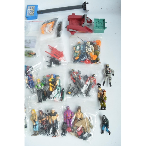 259 - Extensive collection of Hasbro G.I.Joe Action Force models, action figures and loose parts, all A/F.... 