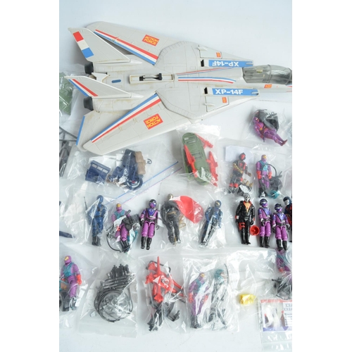 259 - Extensive collection of Hasbro G.I.Joe Action Force models, action figures and loose parts, all A/F.... 